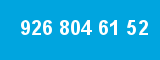 926 804 61 52 926 804 61 52